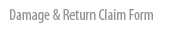 Download Damage & Return Claim Form