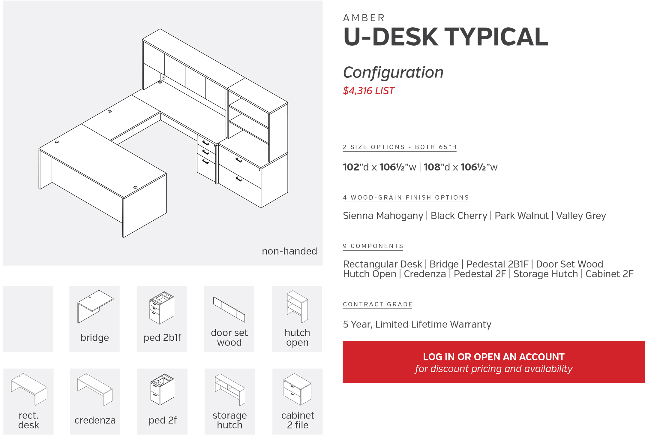  U-Desk Configuration