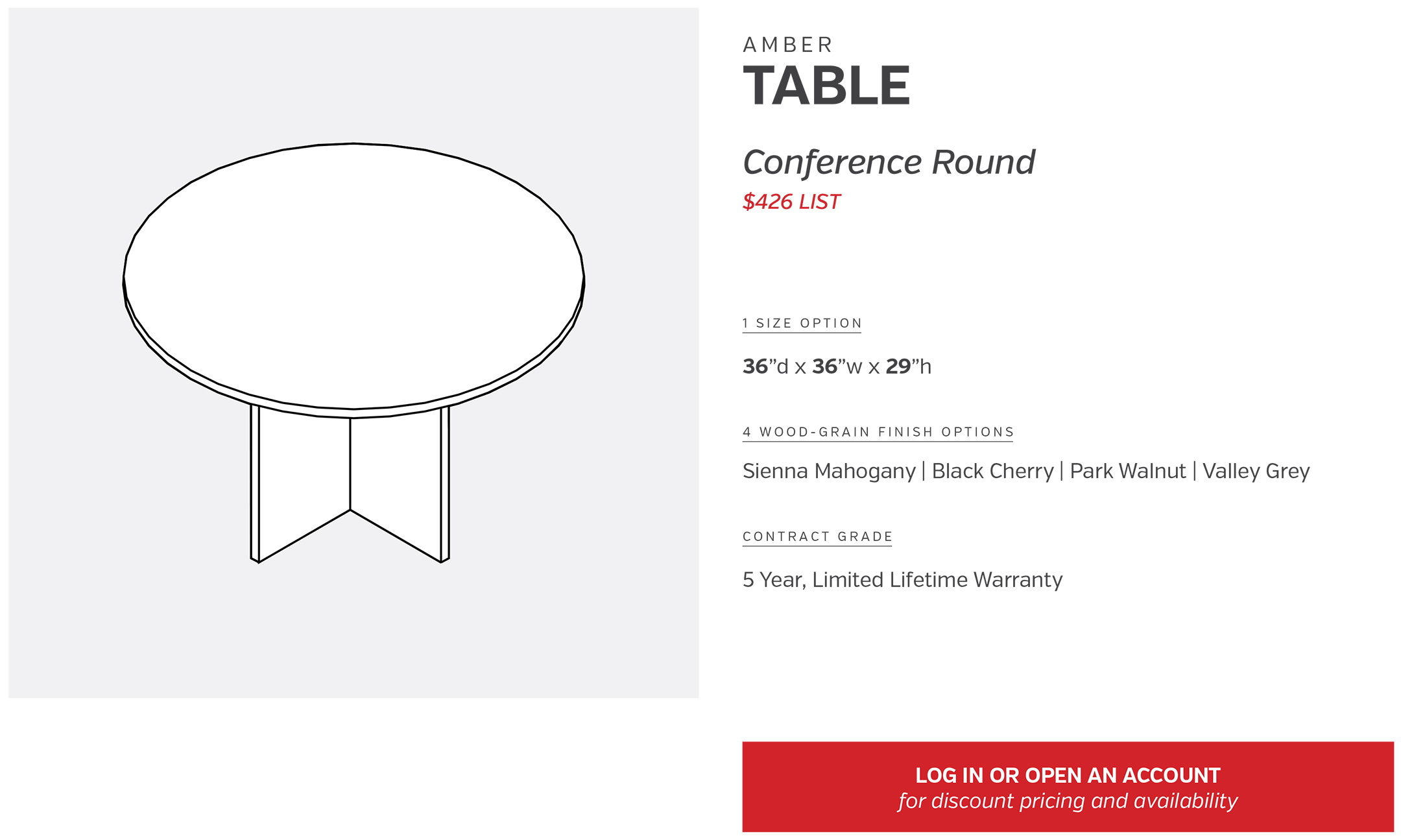  Table | Conference Round