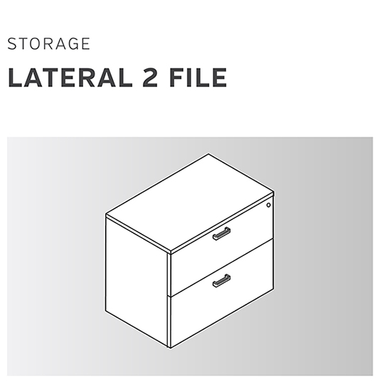 Components | Storage Cabinet 2 File