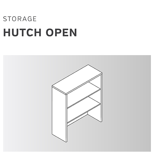 Components | Storage Hutch Open