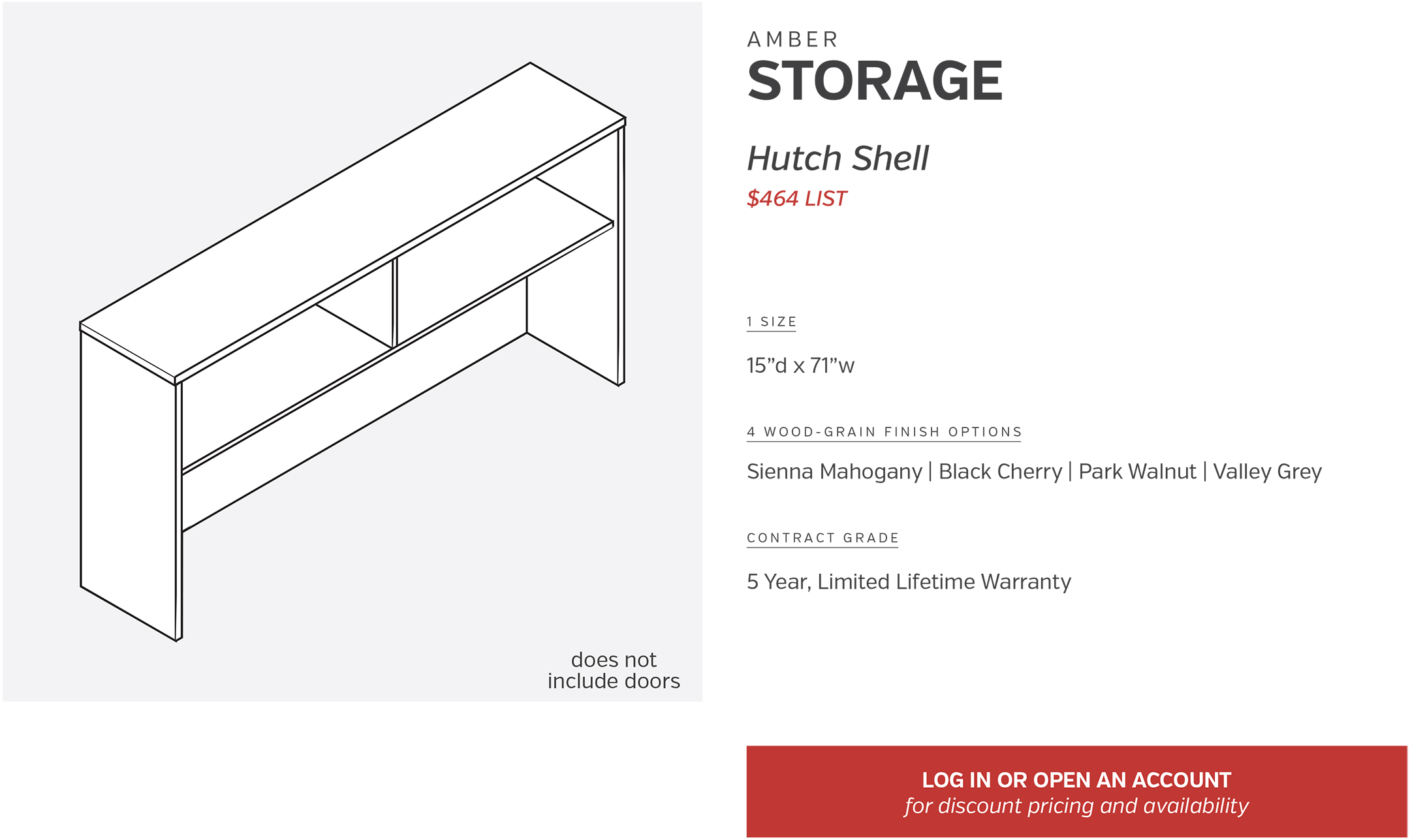 Components | Storage Hutch Shell